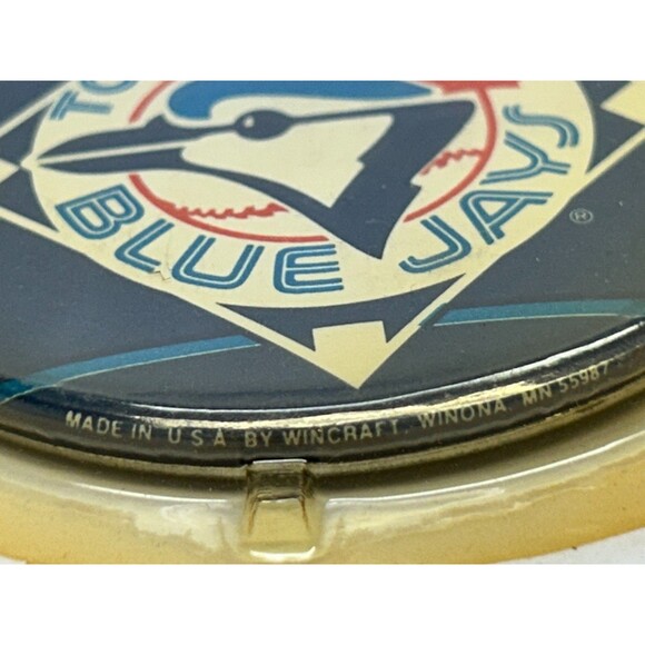 Vtg Toronto Blue Jays MLB Officially Licensed Button Pin By WinCraft Made In USA - Picture 2 of 4